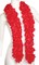 The Costume Center 72" Red and White Featherless Boa Halloween Costume Accessory